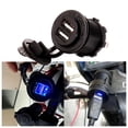 thumbnail image 3 of Cargador USB doble Toma de corriente 2.1 amperios Montaje en panel Motocicleta Tmvgtek Accesorios para autos y motos, 3 of 6