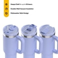 thumbnail image 6 of RTIC Road Trip 40 oz Leak-Resistant Straw Lid Ceramic Lined Tumbler, Periwinkle, 6 of 8