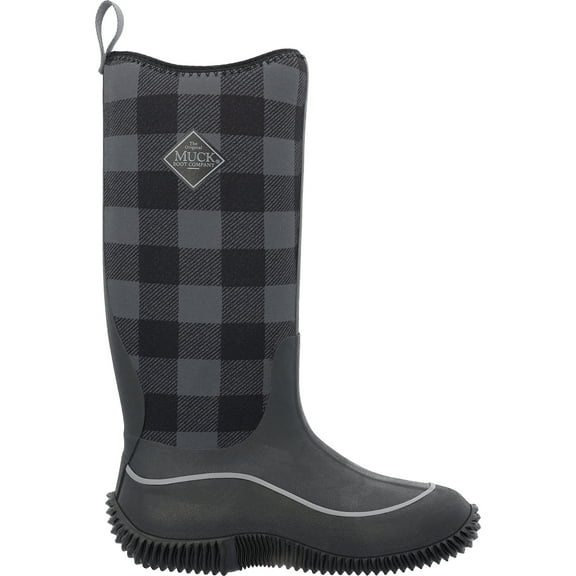 Muck Women's Hale, Plaid Black