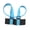 Blue, variant on Dengjunhu 2Pcs Strong and Thick Ski Straps Ski Carrier Strap Adjustable Shoulder Carrier Lash Handle Straps with Cushioned Fastener Tape Strap Loop for Adults Kids