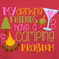 thumbnail image 3 of CafePress - My Drinking Friends Have A Camping Problem T Shirt - Men's Classic Graphic Cotton T-Shirt, 3 of 4