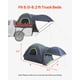 thumbnail image 3 of VEVOR Tienda de campaña para camión de 2,4 a 2,4 m, impermeable, PU2000, para 2 o 3 personas, 3 of 9