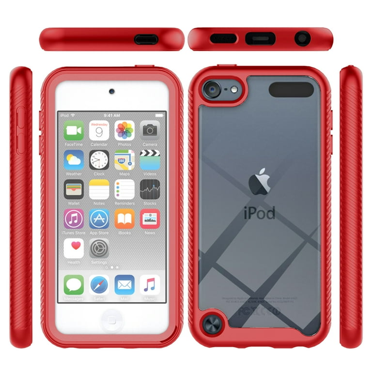 iPod touch 第6世代128GB PRODUCT RED （ケース付き） Amazon.com: Music Player Compatible with MP4/MP3 - Apple