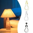 thumbnail image 4 of 2Pcs Lamp Shade Light Bulb Clip Adapter Lamp Shade Holder Clip on Lampshade Adapter Bulb Spring Clip Easy to Install, 4 of 9