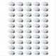 thumbnail image 1 of 50 Cabezales de Esponja de Limpieza para Inodoro, Cepillo Desechable para Inodoro, Esponja Bicapa, Recambios de Cepillo para Inodoro, Recambios de Varilla de Limpieza, 1 of 5