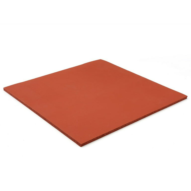 Silicone Heat Press Mat 15x15 Inch Silicone Foam Mat for Flat Heat Transfer  Machine 5/16 inch Thickness Heat Resistant Replacement Pad
