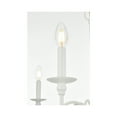 thumbnail image 4 of Living District Rohan 48" 6-Light Transitional Metal Chandelier in White, 4 of 8