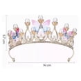 thumbnail image 4 of Corona de Princesa para Cumpleaños de Niños BLOSOOM Rosa, 4 of 4