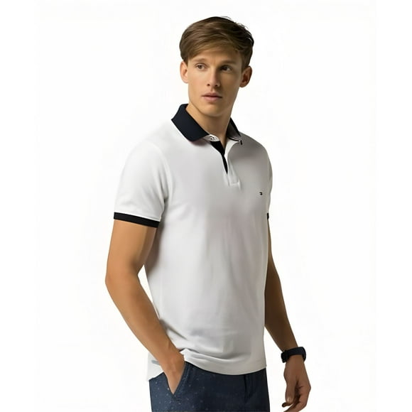 TOMMY HILFIGER Playera tipo Polo de manga corta Hombre  Talla M