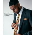 thumbnail image 3 of Vittorio Farina Men's Kente Satin Necktie & Pocket Square, 3 of 7