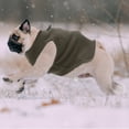 thumbnail image 6 of Unique Bargains Dog Cat Warm Vest Small Dog Cat Jumpers Brown S, 6 of 7