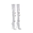 thumbnail image 1 of Botas de Figura de Acción Hechas a Mano, Regalos Cómodos, Elegante Proyecto de Bricolaje, Cuello Alto, Escala 1/6, Botas Femeninas para Muñeca Femenin Hugo Botas de figuras de acción, 1 of 10