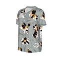thumbnail image 2 of Balery Funny Beagle Active Dog Baseball Jersey for Men Casual Button Down Shirts Short Sleeve Active Team Sports Uniform-4X-Large, 2 of 9