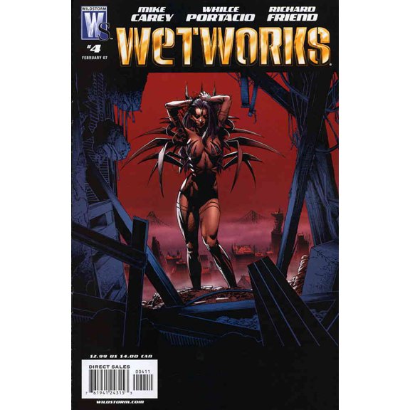 Wetworks (2nd Series) #4 VF ; WildStorm Comic Book
