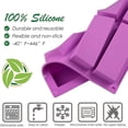 thumbnail image 3 of 2PCS Chocolate Bar Moulds Large Rectangle Silicone Granola Bars Moulds,Cereal Bar Molds Energy Bar Maker Mould for Baking Bread Brownie Cheesecake But, 3 of 5