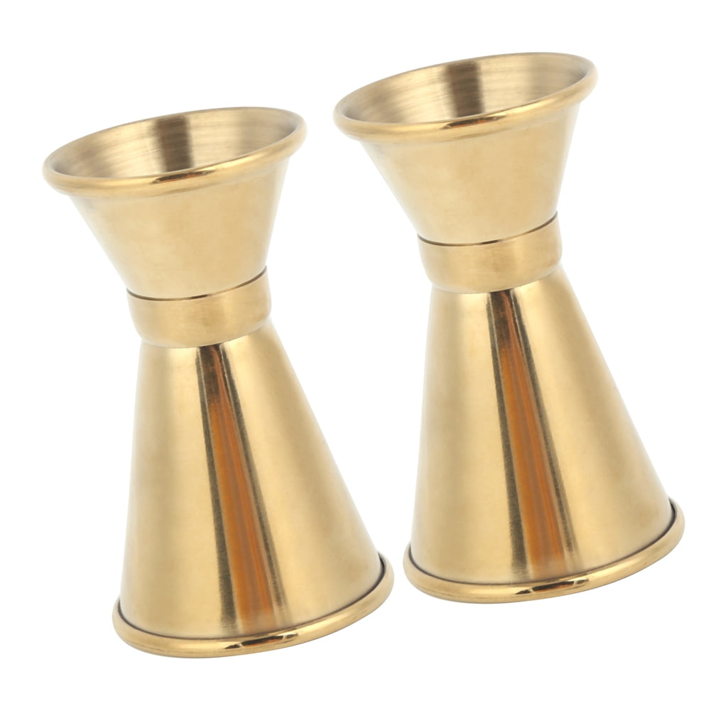 Versatile Cocktail Jigger, Double Head Bar Measuring Cup, Stainless Steel For Home Kitchen Gold