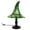 Green, variant on Stained Glass Witch Hat Table Lamp Tiffany Style Halloween Night Light Gothic Witch Hat Lamp for Indoor Bedroom Party Decor(Colorful-18cm)