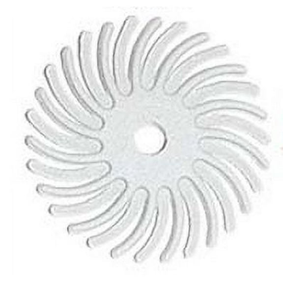 1" RADIAL POLISHING DISCS, WHITE 2500 grit