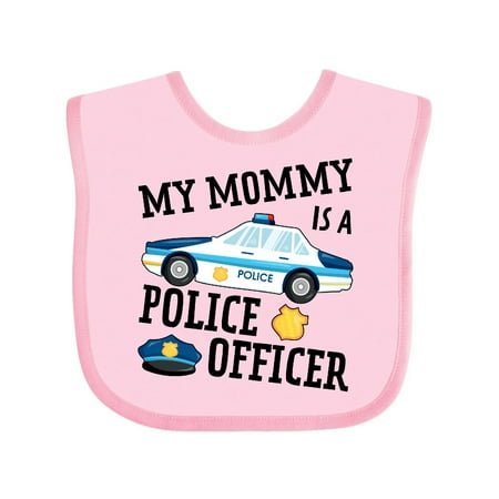 

Inktastic My Mommy is a Police Officer Gift Baby Boy or Baby Girl Bib