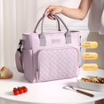 thumbnail image 4 of Bolsa de Almuerzo para Mujeres/Hombres Gran Caja de Almuerzo Aislada con Correa de Hombro Ajustable, 4 of 12