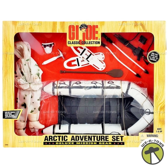 G.I. Joe 12" Classic Collection Arctic Adventure Gear Set Ages 5 , 18.00 x 14.00 x 4.00 inches, 3 lb