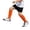 Orange, variant on Ticikt Kids Pre Cut Football Socks, Sport Leg Sleeves Socks for Football Shin Guard Sleeves for Age 9-18 Youth Boys Children Football Basketball Training,Color:Orange,12-18 Years
