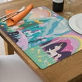 thumbnail image 3 of Plastic Placemat Unicorn With Rainbow - Set of 12, 3 of 3