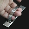 thumbnail image 4 of Tirador de cajón de aleación de zinc con estilo, 180 grados, fundido a presión, a prueba de arañazos, giratorio, tirador de puerta integrado, Almacenamiento y organización del hogar Plata Advancent  HA080123-02, 4 of 6