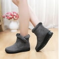 thumbnail image 2 of Women's Thermal Snow Boots with Side Zipper - Winter Ankle Booties for Outdoor Comfort, 2 of 12