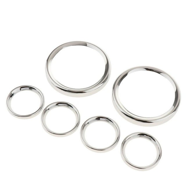 Velocímetro shamjiam De La Motocicleta Calibres Biseles Cubierta Del Para 1996-2013 Touring X T 1986-2013 Anillo de borde de la frontera del velocímetro