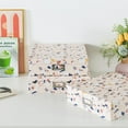 thumbnail image 4 of Decorative Cardboard Storage Boxes with Terrazzo Print, Set of 3 for Home Organization, 4 of 6
