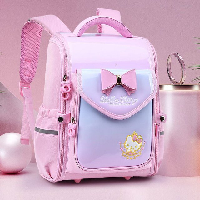 Sanrioed Hello Kitty Anime Cute Large Capacity Children Backpack Schoolbags Student Cartoon Shoulder Bag Travel Gift for Friend