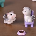 thumbnail image 2 of 7 figuritas de gato en miniatura, modelo de hadas, Micro paisaje, decoración de jardín, juguete para niños Diy, 2 of 5