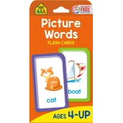 School Zone Picture Words Flash Cards (Other)