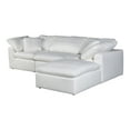 thumbnail image 3 of Moe's Home Collection Terra Condo Lounge Modular Sectional Livesmart Fabric Light Grey, 3 of 4