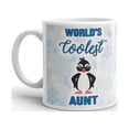 thumbnail image 2 of World'S Coolest Aunt Gifts for Penguin Coffee Tea Ceramic Mug Office Work Cup Gift 15 oz, 2 of 3