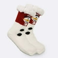 thumbnail image 2 of EnJoCho Clearance Adult Christmas Holiday Socks Colorful Indoors Striped Slipper Socks Knit Thick Warm Christmas Socks Adult Xmas Winter Themed Charming Socks Heated Socks Bulk Red Green Cute&Fun, 2 of 3
