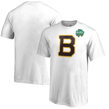 Boston Bruins Fanatics Branded Youth 2019 NHL Winter Classic Primary Logo T-Shirt - (Best Boston Bruins Player 2019)
