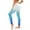 Light Blue, variant on Staron Women's Yoga Leggings High Waist Stretch Fitness Running Gym Sports Active Pants Full Length Casual Workout Tights, Light Blue L