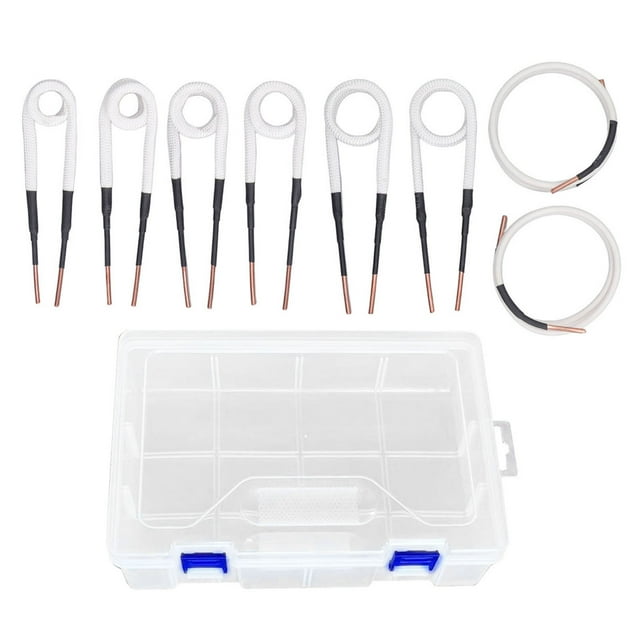 8 Pcs Bobine de Radiateur à Induction 3.0mm Noyau en Laiton Ensemble de 4 Types pour Boulons Écrous Retrait
