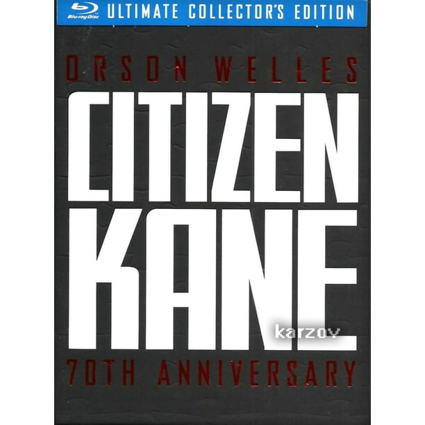 Ciudadano Kane 70 Aniversario Ultimate Collectors Blu-ray Warner Bros Importado 3 Discos