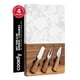 thumbnail image 1 of Set Tabla Rectangular de Madera y Mármol COOKIFY con Utensilios. Bandeja para Charcutería, Quesos, Carnes Frías y Aperitivos, 1 of 6