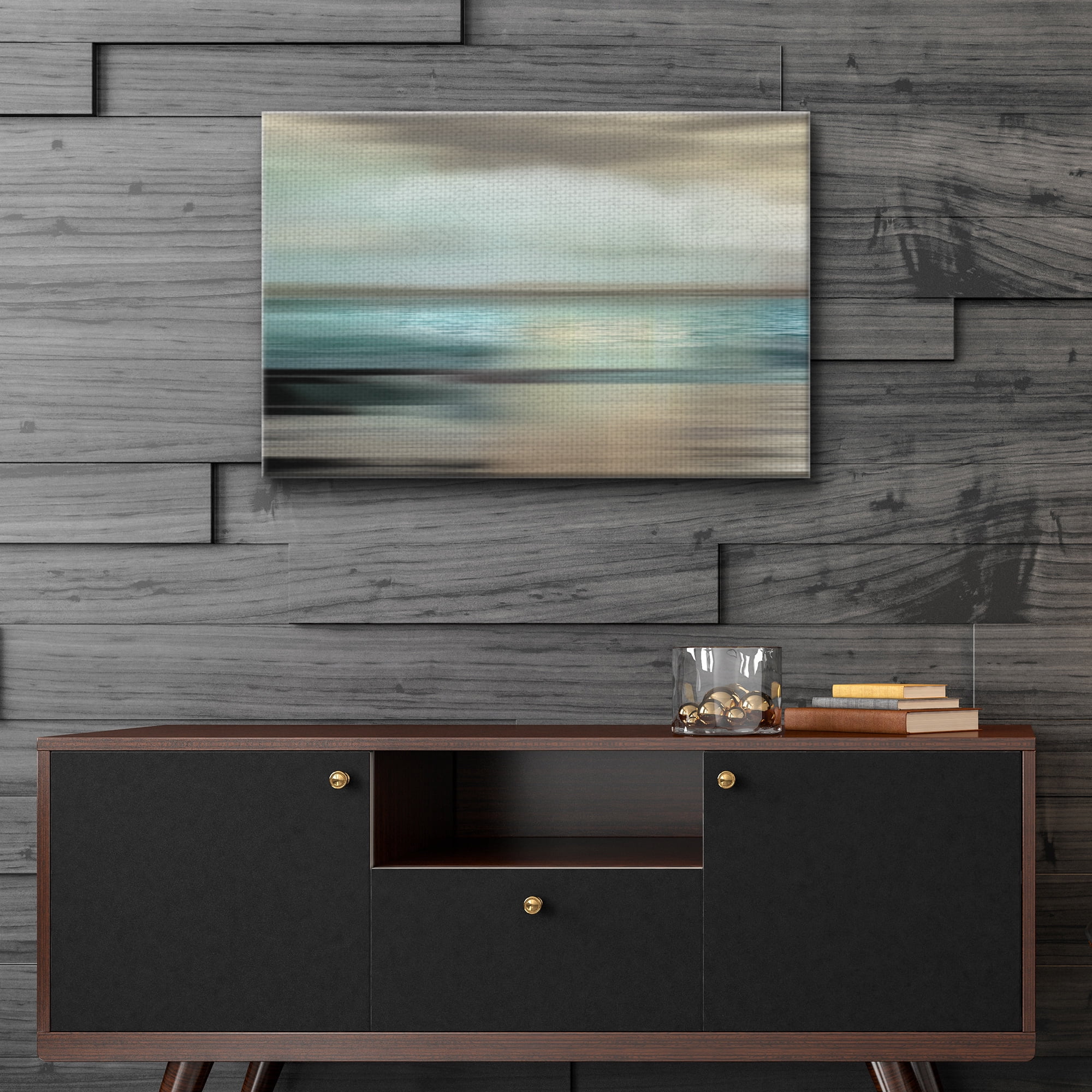 Masterpiece Art Gallery Shimmering Sea By Nan Canvas Art Print 24" x 36"