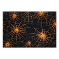 thumbnail image 2 of Halloween Spider Bat Spooky Placemats Set of 4 Farmhouse Spooky Halloween Place Mat Durable No Slip Table Mats for Party Kitchen Dining Decoration, 2 of 7