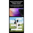 thumbnail image 6 of CyanVue AI Smart Glasses, Smart Glasses with Camera and Bluetooth, 800W Camera & 1080P,AI Translator, Voice Assistant UV Protection,Anti-Blue Light Glasses Everyday Wear, 6 of 9