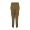 thumbnail image 5 of Womens Pants Womens Business Casual Pants Petite Winter for Women Casual plus Size Women Elastic Waist Women's High Waist Self Tie Multicolor Washed Brown XL, 5 of 5