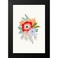 thumbnail image 2 of Annie Bailey Art 17x24 Black Modern Framed Museum Art Print Titled - Spring Flowers, 2 of 5