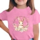 thumbnail image 1 of Manga Corta Crop Top para Niños con Lindo Estampado de Pascua, Cuello Redondo Casual Graphic Tee para 3-14 Años, Tela Suave Transpirable, 1 of 5