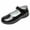 Black, variant on ibiyuan Toddler Girls Dress Shoes Little Kids Mary Jane Ballet Flats Flower Girl Wedding Party School Uniform Shoes
