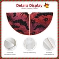thumbnail image 3 of Haiem Bats And Spiders Pattern Christmas Tree Skirt Merry Christmas Party Christmas Tree Decoration,New Year Decorations-30", 3 of 6
